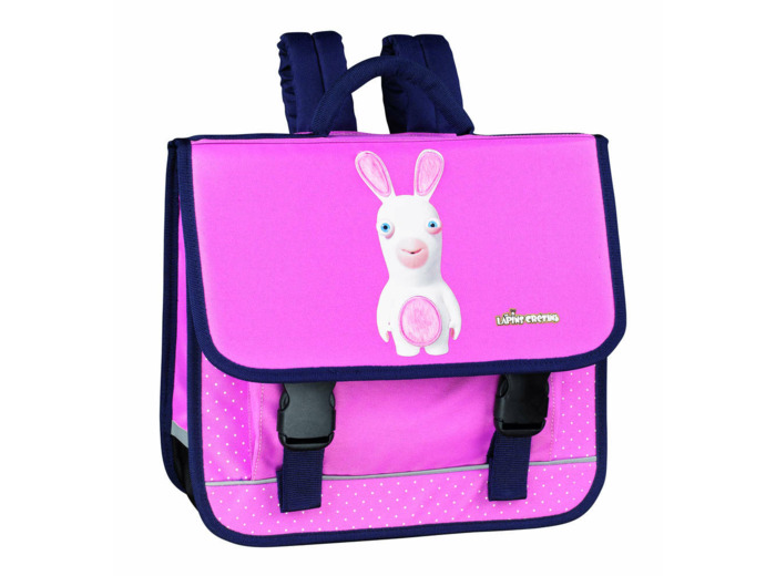 Gibecière 36 cm "Les Lapins Crétins" - Doudou