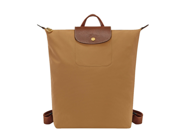 Longchamp Le Pliage Original Sac A Dos M Chamois