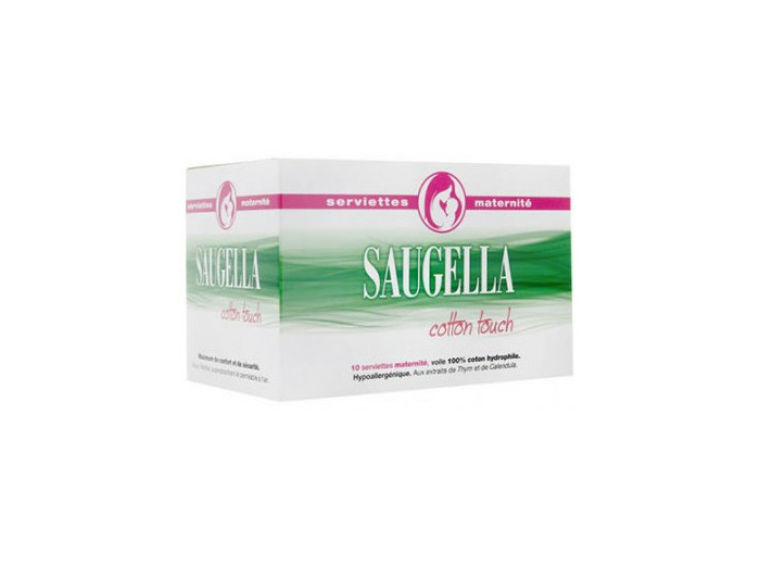 Cotton Touch Serviettes Maternite x10 CottonTouch Saugella