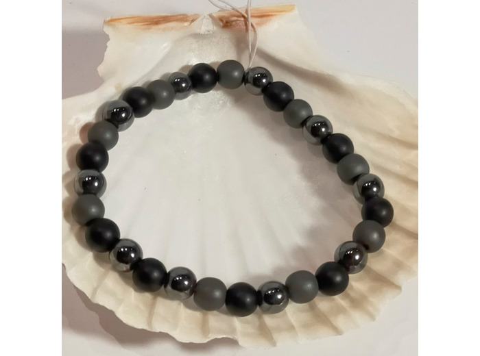 Obsidienne, hématite