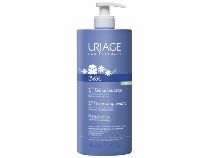 1ère Crème Lavante 1 l Bébé Uriage