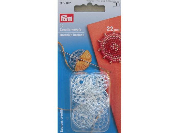 Boutons créatifs 22 mm
