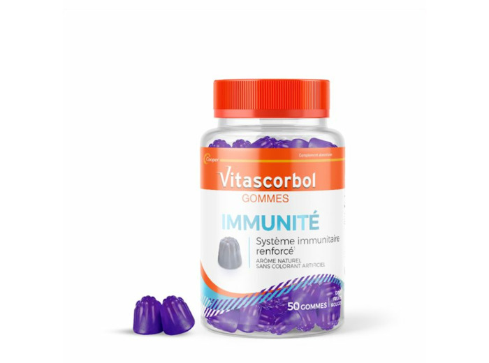 Immunité 50 gommes Vitascorbol