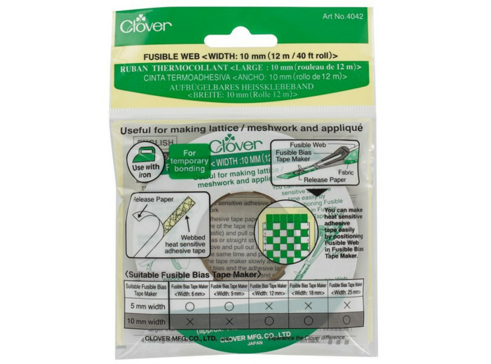 Ruban thermocollant 10 mm Clover