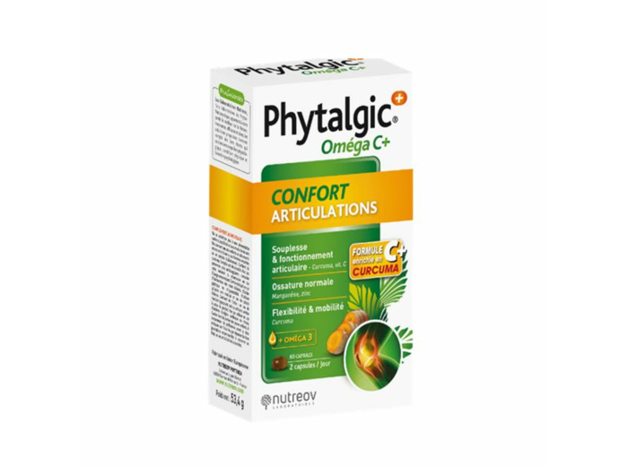 Confort Articulations Oméga C+ 60 capsules Phytalgic Phytea