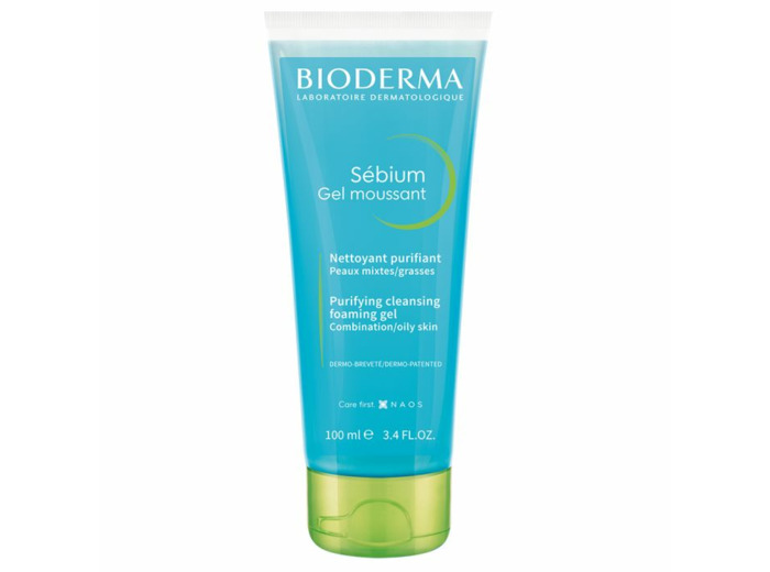 Gel nettoyant 100ml Sebium Gel Moussant Peaux grasses Bioderma