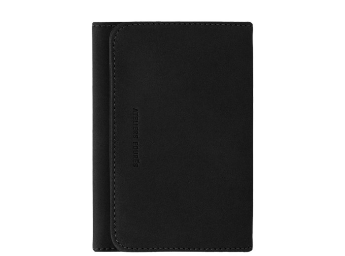 Ateliers Fourès Baroudeuse Porte Papiers Hespérie B46 Noir