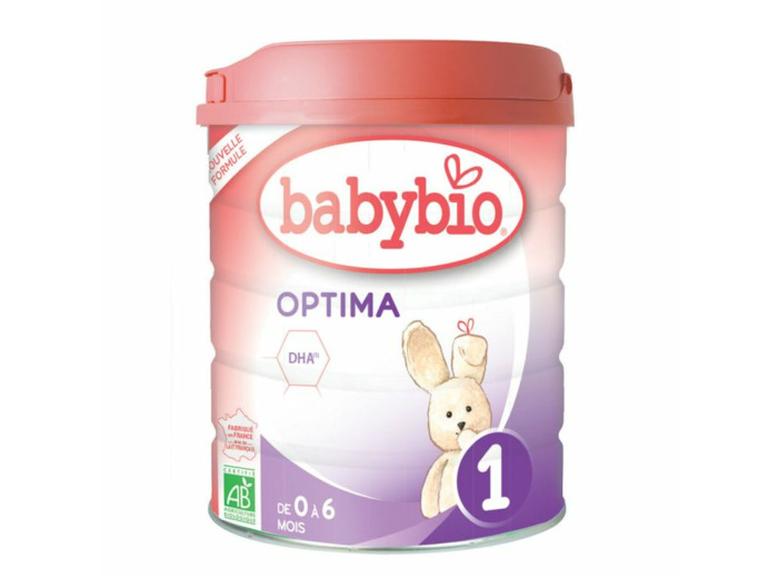 BABYBIO OPTIMA 1 LAIT VACHE 0-6M 800G