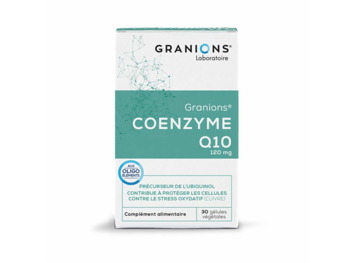 Coenzyme Q10 30 Gelules 120mg Granions