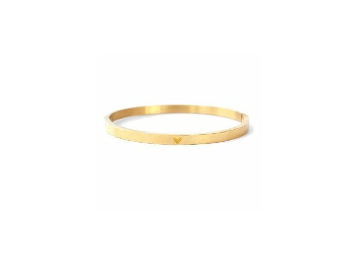 Bracelet à personnaliser gravé coeur