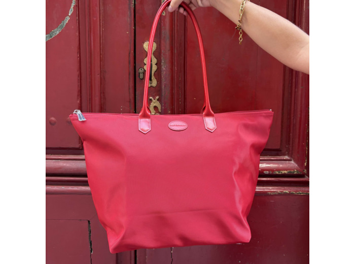 Céleste Cabas Mac douglas en Nylon Rouge NY24 M
