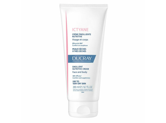 Creme Emolliente Nutritive Peaux Seches A Tres Seches 200ml Ictyane Ducray