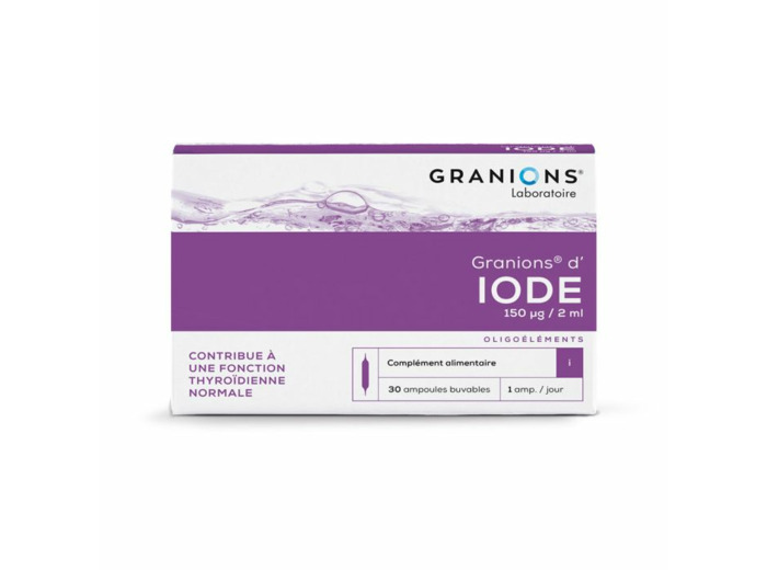 D'iode 30 Ampoules de 2ml Granions