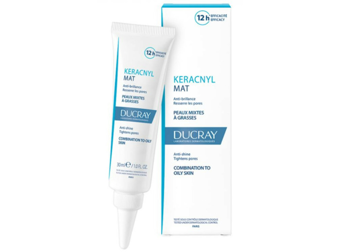 Creme Anti-brillance Et Resserre Les Pores Mat 30ml Keracnyl Mat Ducray