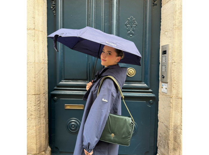 Imperméable Flotte couleur indigo