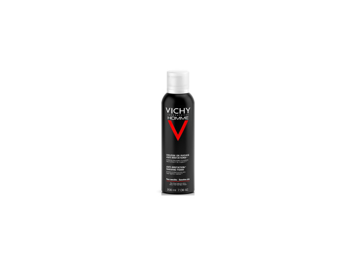 Mousse A Raser Anti-irritations Vitamine C 200ml Homme Peaux Sensibles Vichy