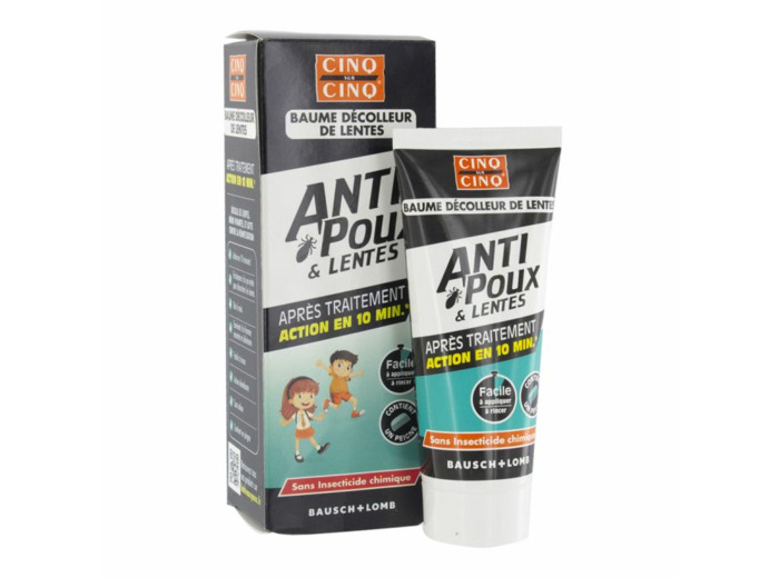 5/5 POUX BAUME DECOLLEUR LENTES  PEIGNE