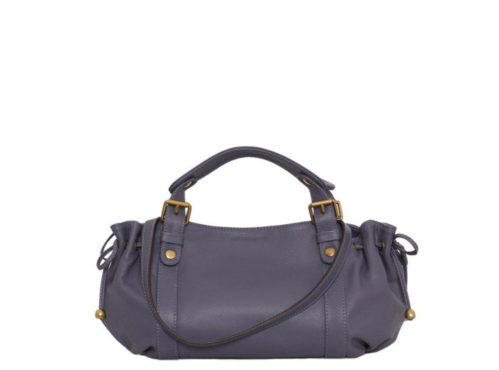 Gérard Darel Le 12 Heures Mini Sac A Main En Cuir Lavande