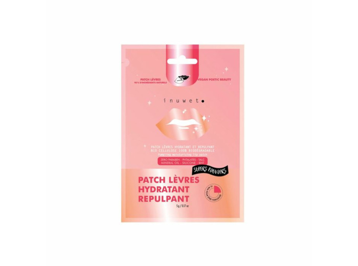INUWET PATCH LEVRES HYDRA ET REPULPANT