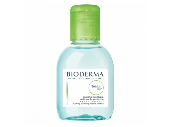 Eau micellaire démaquillante 100ml Sebium Peaux mixtes, grasses Bioderma