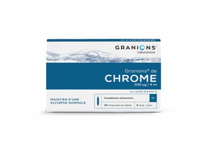 Chrome 200µg 30 Ampoules Granions