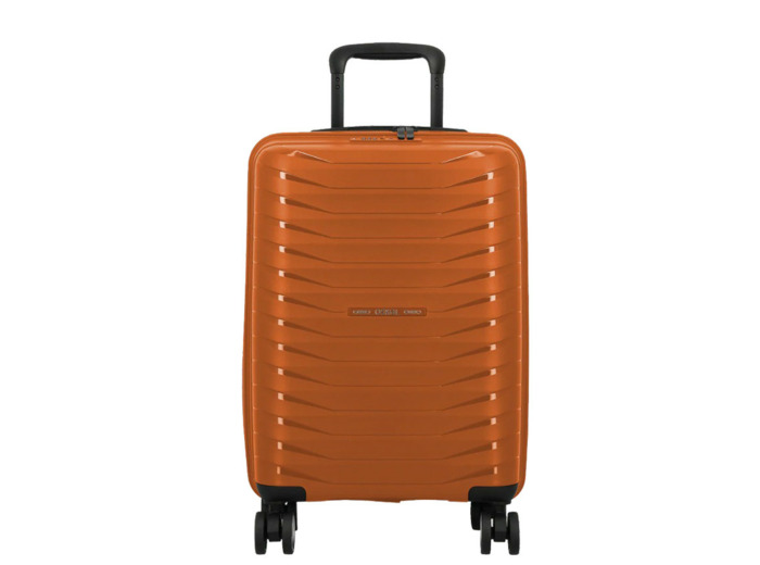 Jump Inlu Valise Cabine Rigide Ultra Légère 4 Roues Tsa 55Cm Orange