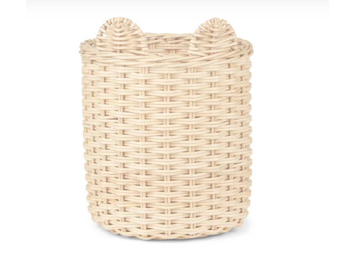 Panier Inger oreilles rotin