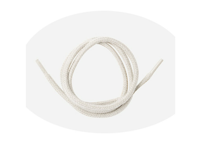 Lacets cordelet rond 75 cm - Blanc - FAMACO