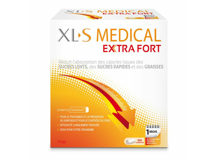 Medical Extra Fort Perte de Poids 120 Comprimes Xl-S