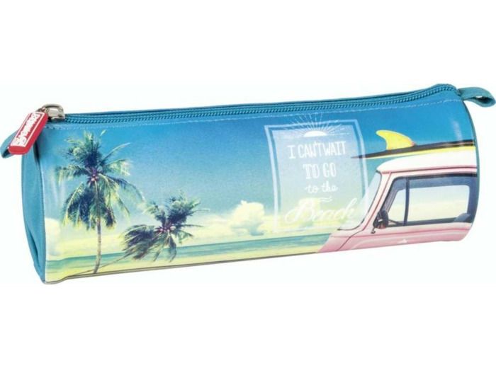Trousse fourre-tout rond "Reverse" - Beach