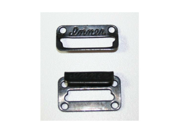 Fixe jupe noir 20 mm ou 25 mm