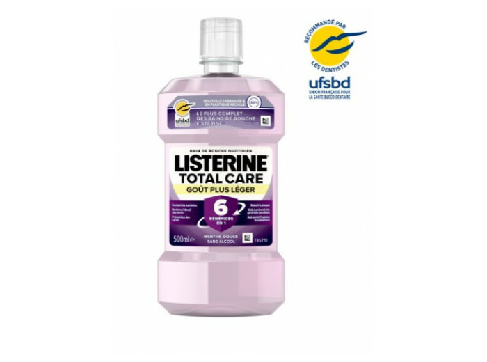 LISTERINE TOTAL CARE GOUT PLUS LEG 500ML