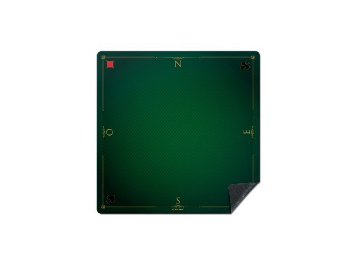 TAPIS CARTES PRESTIGE VERT (FORMAT TAROT 60X60 CM)
