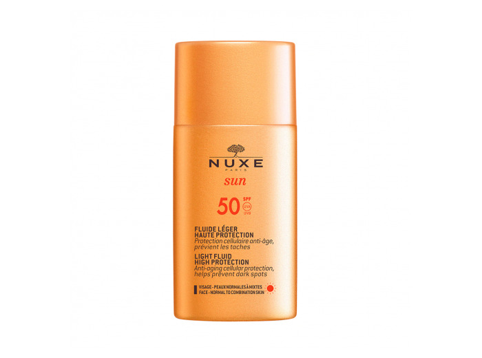 Fluide Leger Haute Protection Spf50 50ml Sun Peaux Normales A Mixtes Nuxe