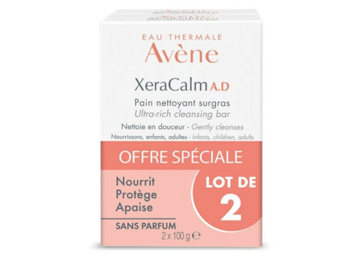 AVENE XERACALM PAIN SURGARS LOT2X100G