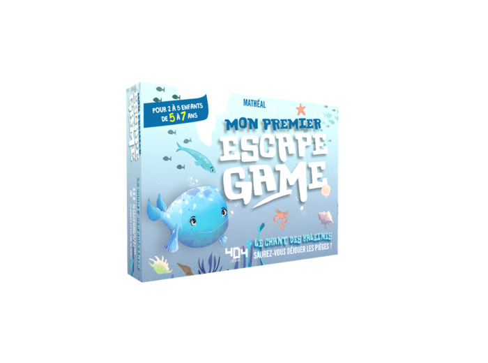 Mon premier escape game le chant des baleines