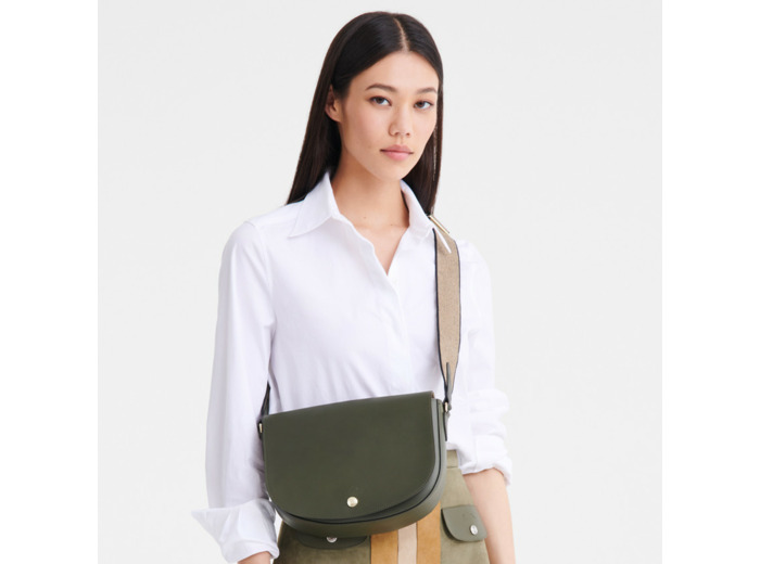 Longchamp Epure Timeless Sac Bandoulière M Kaki