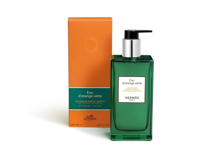 EAU DE TOILETTE de la marque HERMES - EAU D'ORANGE VERTE Gel Douche Corps et Cheveux 200ml