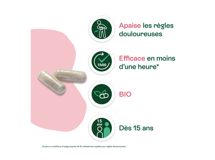 NATURACTIVE REGLES DOULOUREUSES GELU30