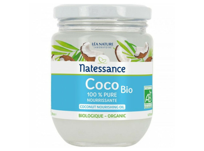 Natessance Coco Huile De 100% Pure Bio 200ml