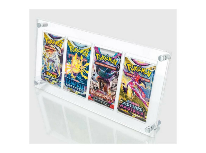 PHOENIX SHIELD - Présentoir acrylique pour 4 boosters