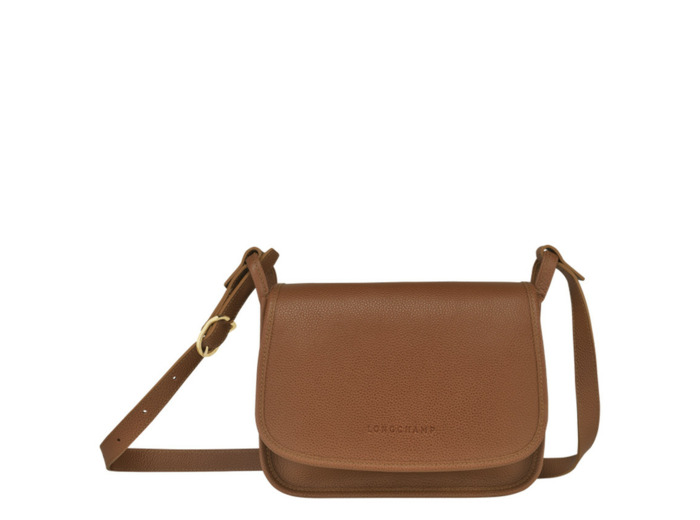 Longchamp Le Foulonné Sac Porté Travers M Caramel