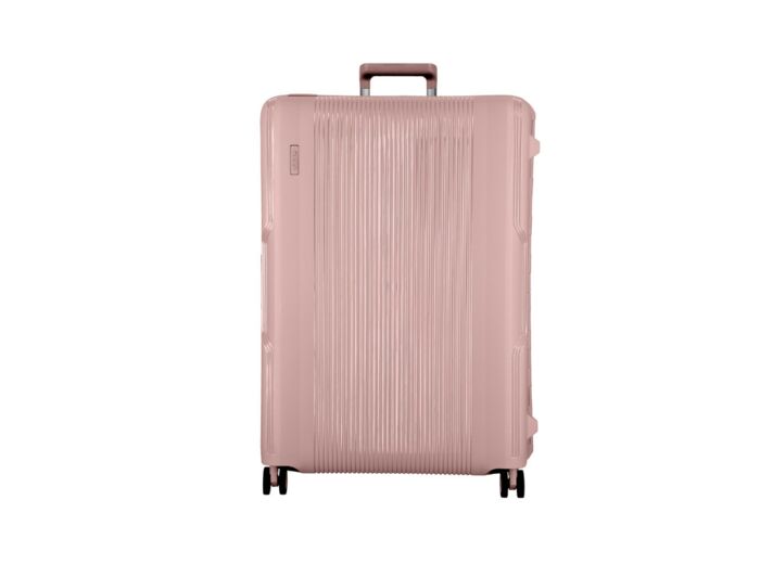 Jump Maxlock Valise Jumbo 77cm 4 Roues Fermeture TSA Rose Pale