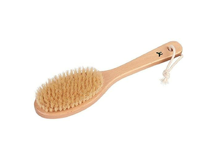 Croll & Denecke Brosse de bain en bois de hêtre avec poils de sanglier