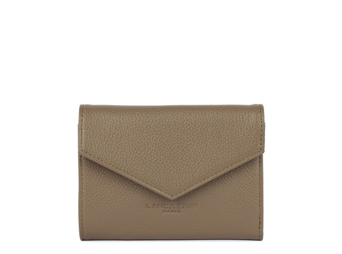 Lancaster Foulonne Double Portefeuille Dos A dos 170-29 Sable Foncé