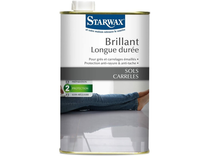 Protection brillance carrelage émaille 1L - SATRWAX 000322B