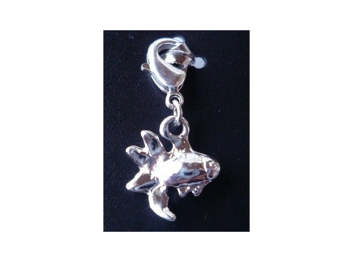 Pendentif poisson argent