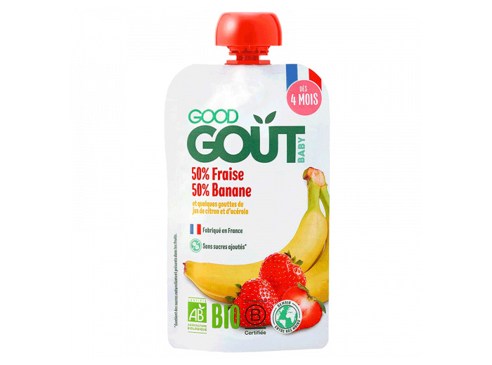 GOOD GOUT FRAISE-BANANE120G