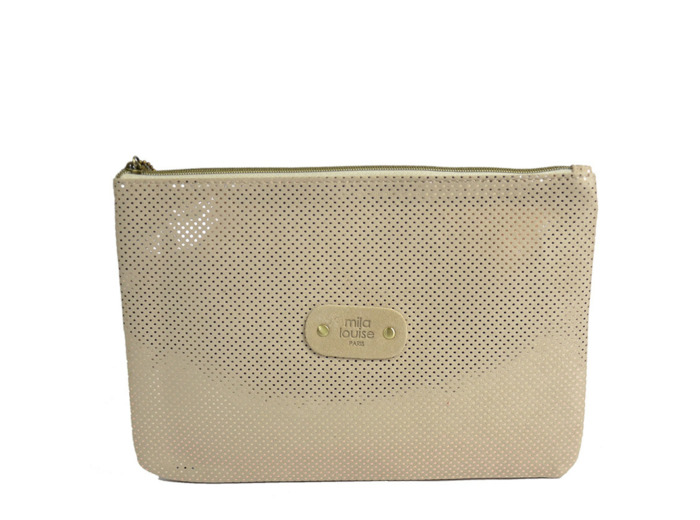 Mila Louise Poch GM DS Trousse de Sac et Cosmétique Creme