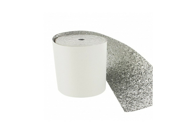 Bande pailletée de 10 cm - Argent